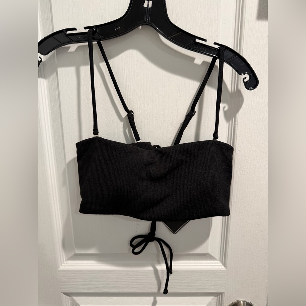 Zaful Black Bikini Top